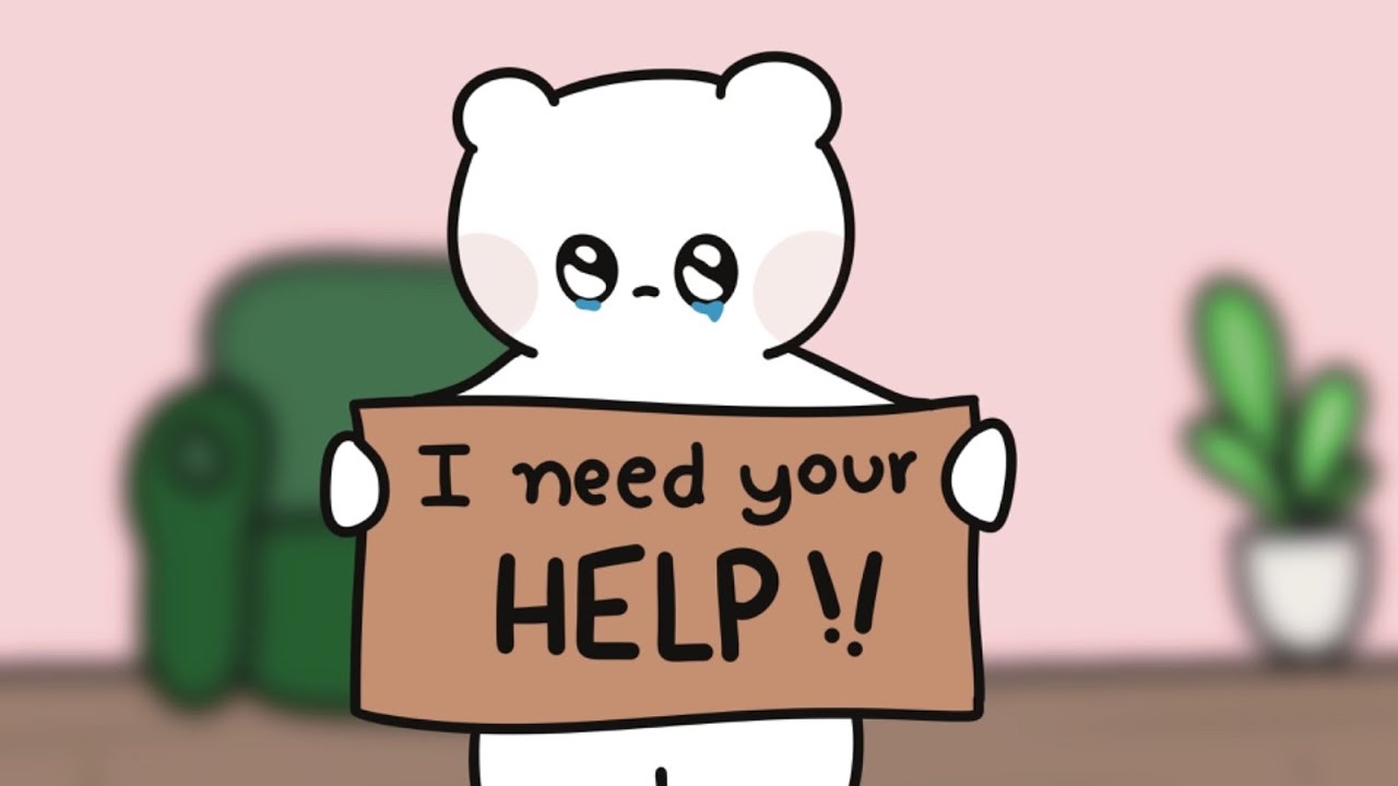 Cat really needs your HELP! ( Cute ASMR )