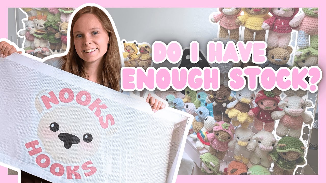 Over €3600 in Crochet Plushies?! Taking Stock Before the Big Convention/Market!