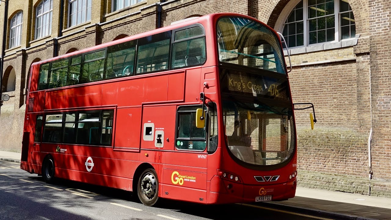 London Bus Route 476 - King's Cross to Northumberland Park - Subtitles