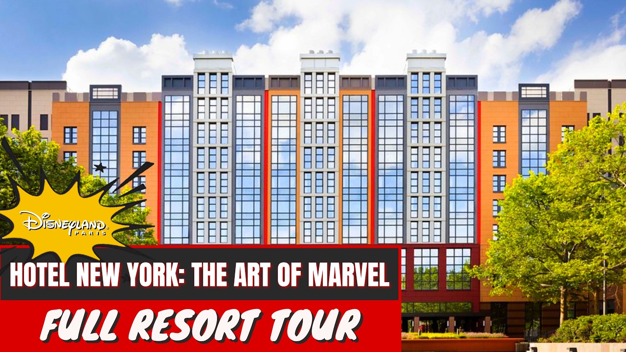 Отель Disney Hotel New York: The Art of Marvel &ndash; полный обзор и экскурсия по курорту | Диснейленд...