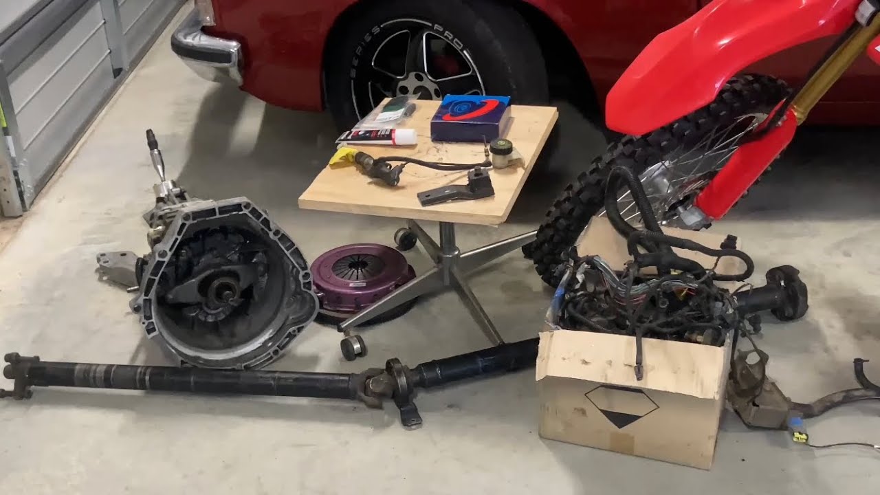 VY Commodore Drift Skid Car Auto to Manual Conversion Pt 1