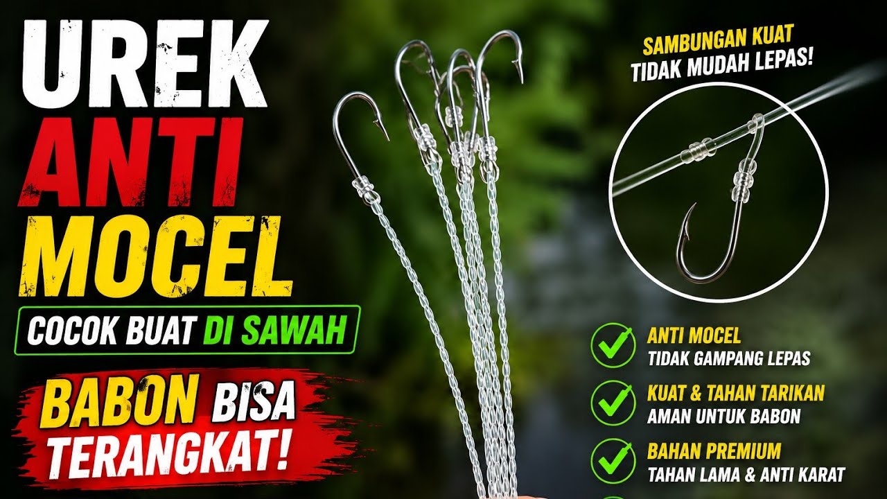 Serius! Urek Ini Bikin Belut Sawah ga mocel 