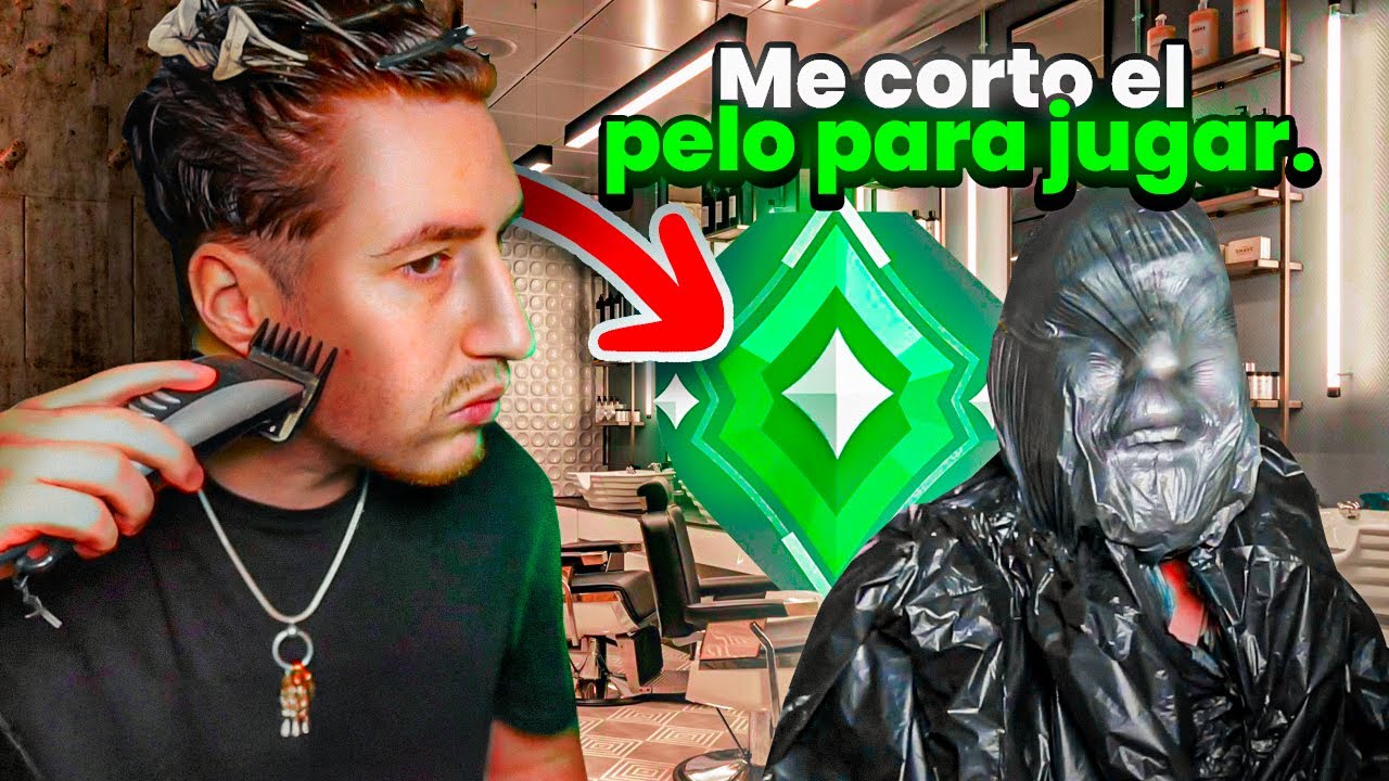 Me AUTOPELUQUEO y JUEGO en ASCENDENTE 3 vs INMORTALS | FranLuque10