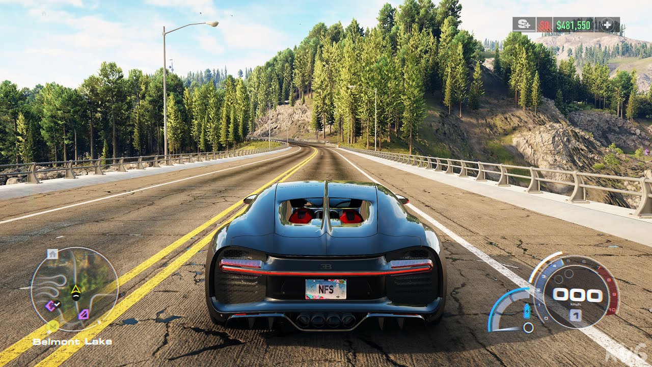 Need for Speed Unbound - Bugatti Chiron Sport 2019 - Open World Free Roam Gameplay (UHD) [4K60FPS]