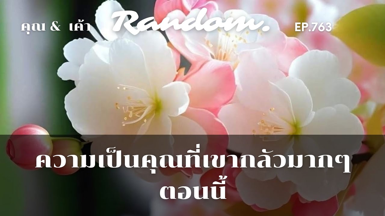 ❤️Random ❤️EP.763 ความเป็นคุณที่เขากลัวมากๆตอนนี้💌🌈👫🌻5 พฤศจิกายน 2566
