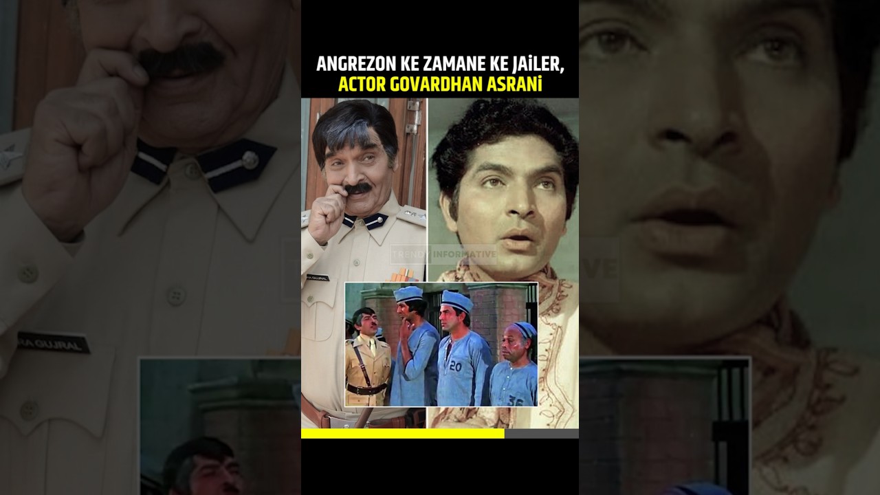 Know About Govardhan Asrani #asrani #actor #shorts