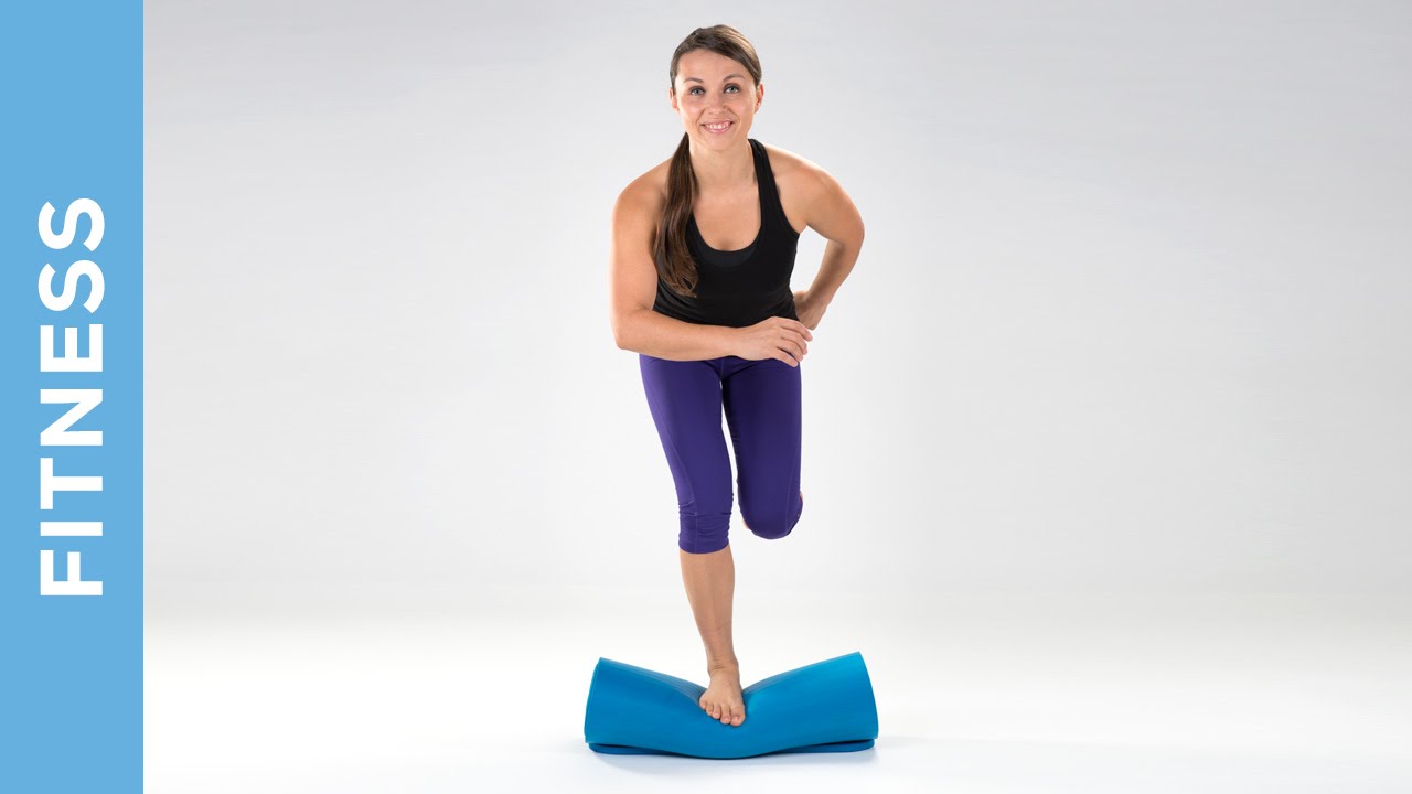 Balance Training für Fortgeschrittene  - Gleichgewicht auf instabiler Unterlage - Fit mit Anna  - HD