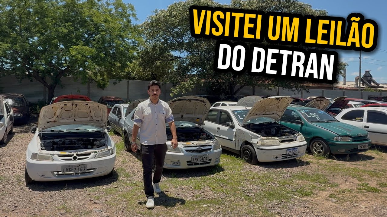 VISITEI UM LEIL&Atilde;O DO DETRAN E COMPREI UM CARRO NOVO!!