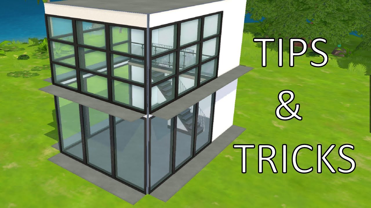 How to use balcony to make Open-to-Below building | The Sims Mobile