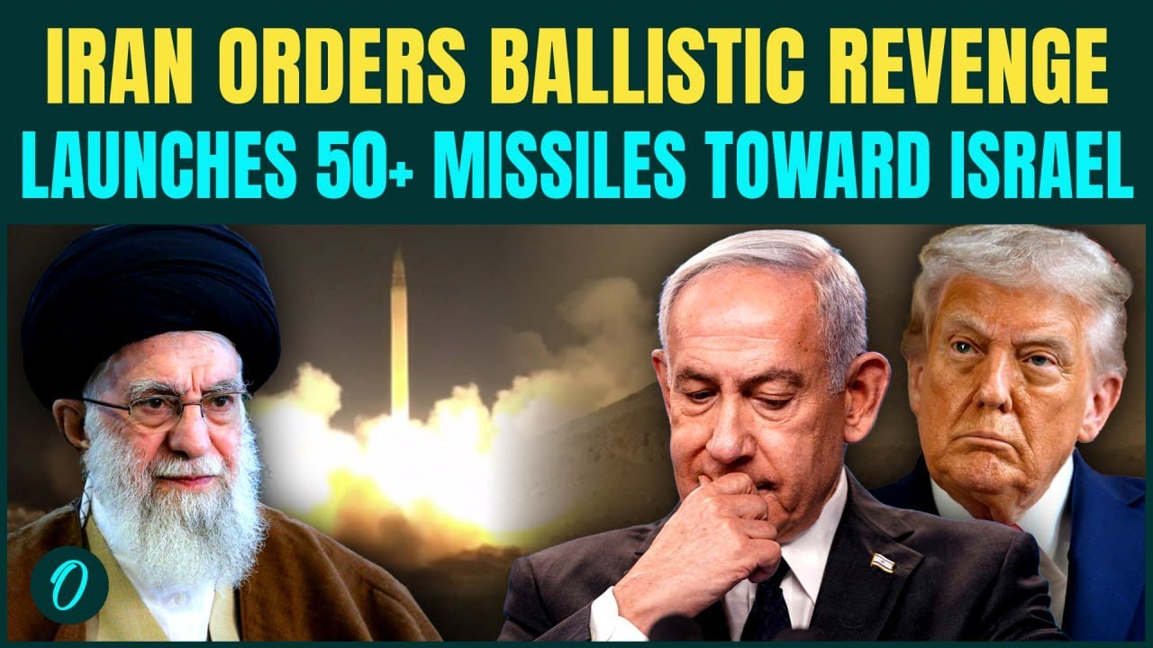 Iran&rsquo;s Ballistic Missiles POUND Israel Breaking: 50+ Missiles FIRED At Israel| US-Israel Vs Iran War