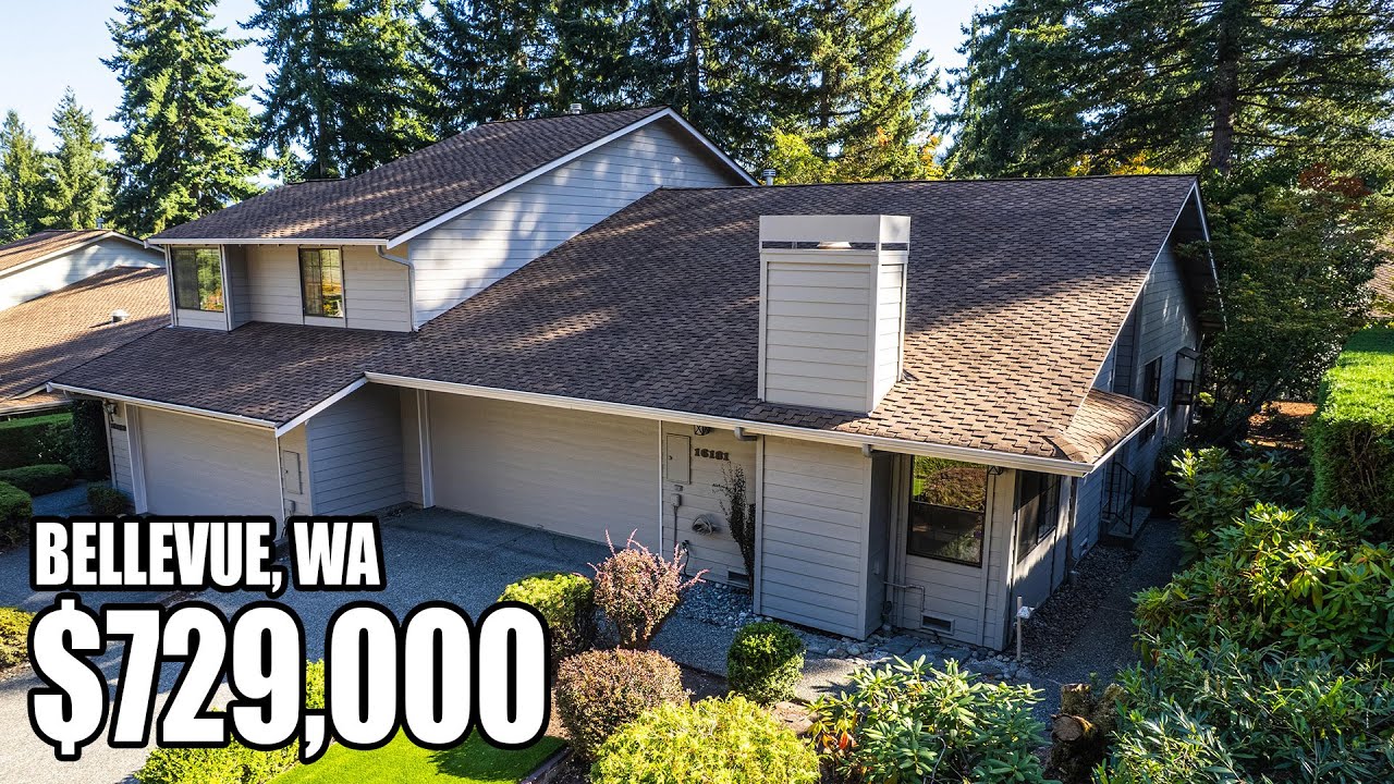 Inside a $729,000 Townhome in Bellevue, WA For Sale
