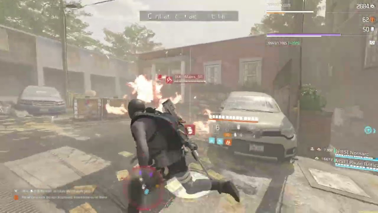 O Clã de chitados (que vergonha de um derrotado) #thedivision #joguelimpo  #noxiter