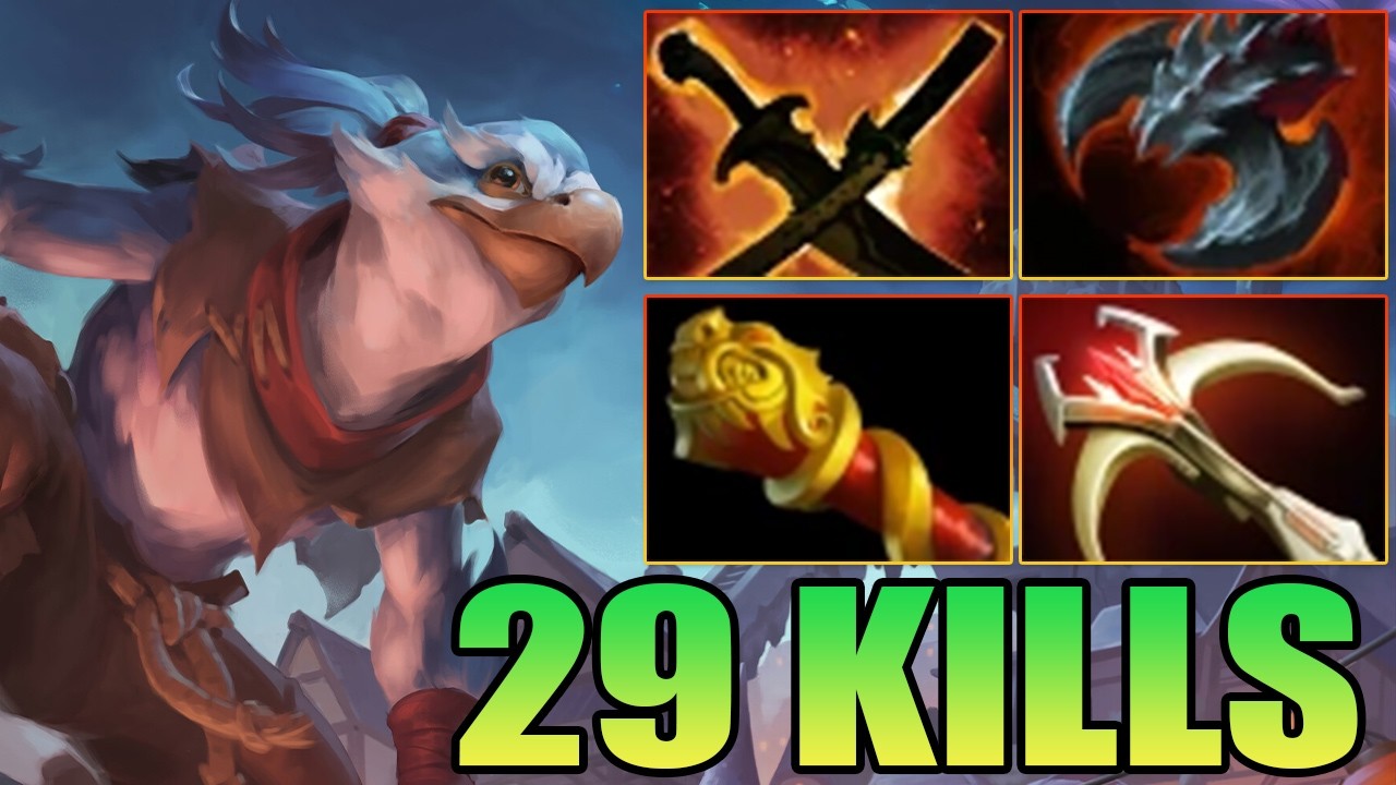 29 Kills Kez Dota 2 !! Dota 2 Kez Safe Lane Gameplay Build Guide Tutorial 7.40