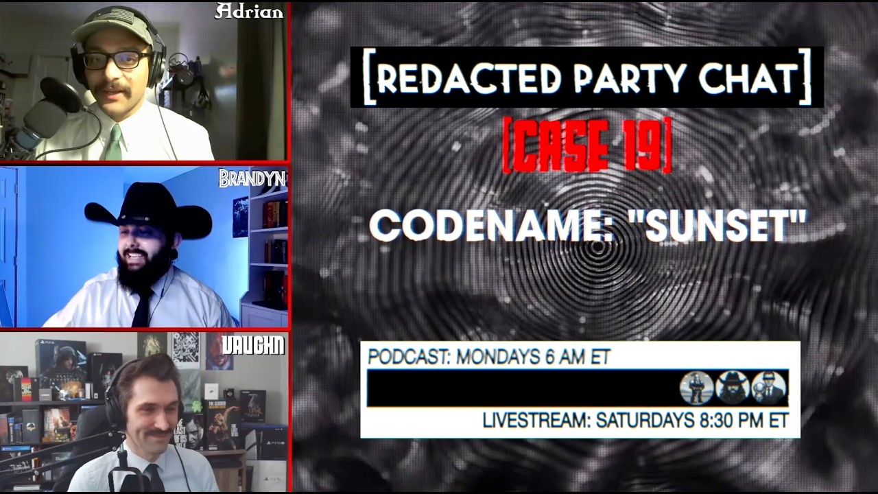Redacted Party Chat: Case 19 | Codename 