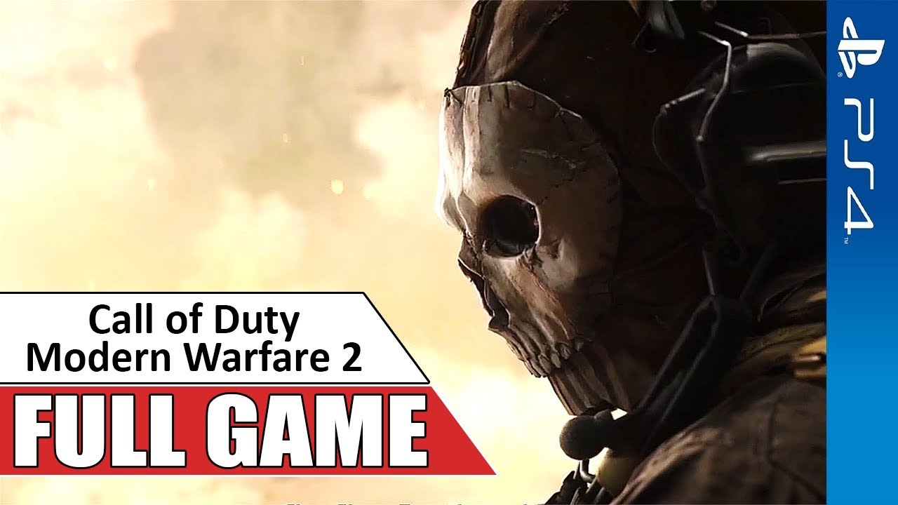 Call of Duty Modern Warfare 2 PS4 Gameplay Full Game Walkthrough