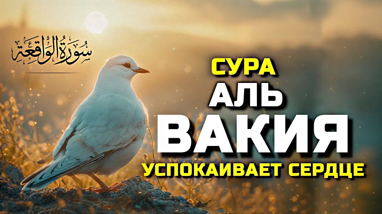🌙 Сура Аль-Вакиа проникновенным голосом | Чтение, которое трогает до глубины души