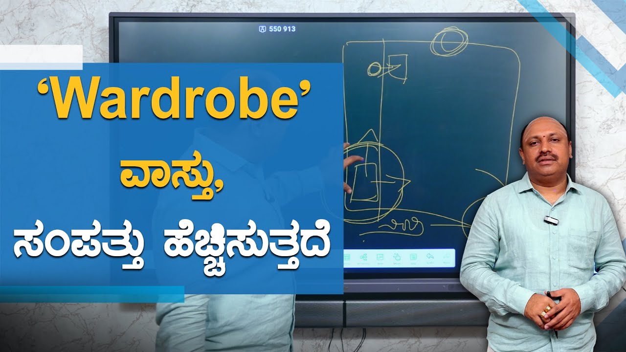 'Wardrobe' ವಾಸ್ತು, ಸಂಪತ್ತು ಹೆಚ್ಚಿಸುತ್ತದೆ.| Vastu Vijnana | Dr.Muguru Madhudixith Guruji