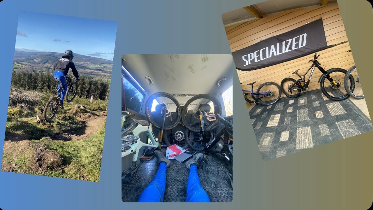 Riding Ronan Dunne’s track in djouce vlog 3