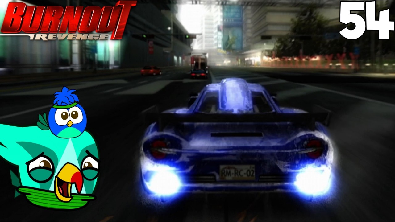 Давайте поиграем в Burnout Revenge (Xbox 360) - Часть 54 - Опасно - События на Центральном маршру...