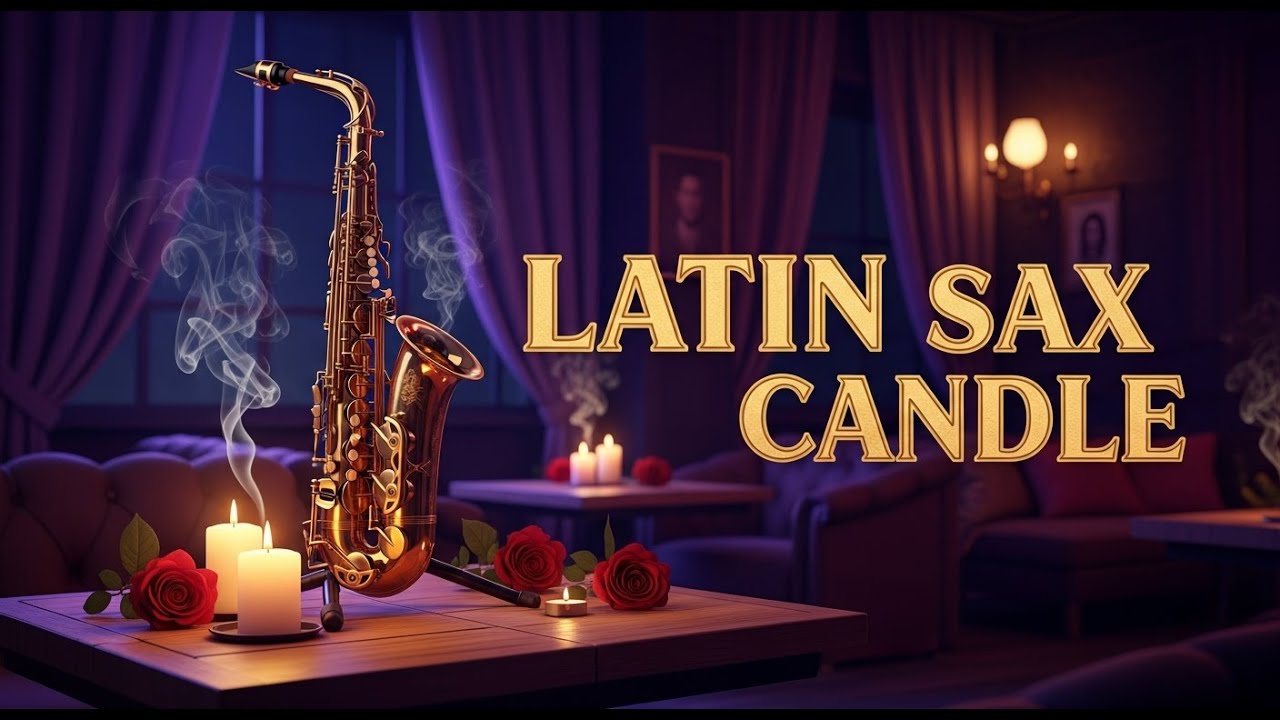 Latin Sax Candle Night Romance | Música de Amor