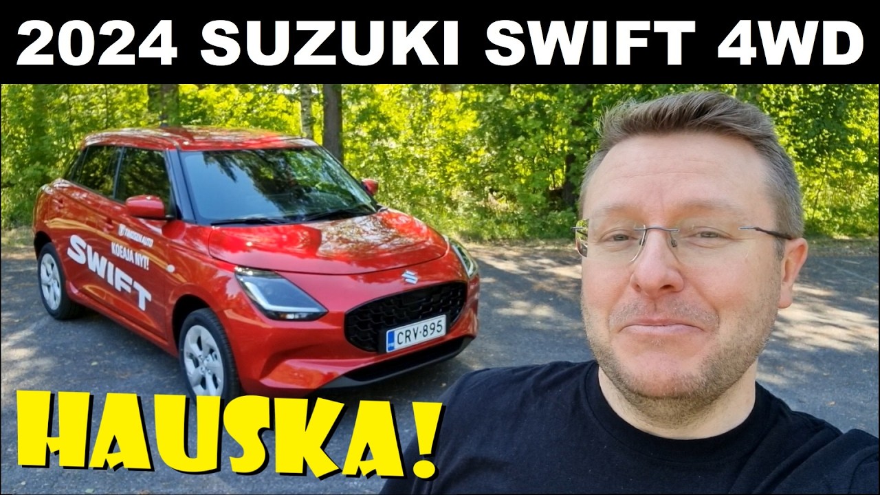 2024 Suzuki Swift 4WD koeajo - VEKKULI NELIVETO!