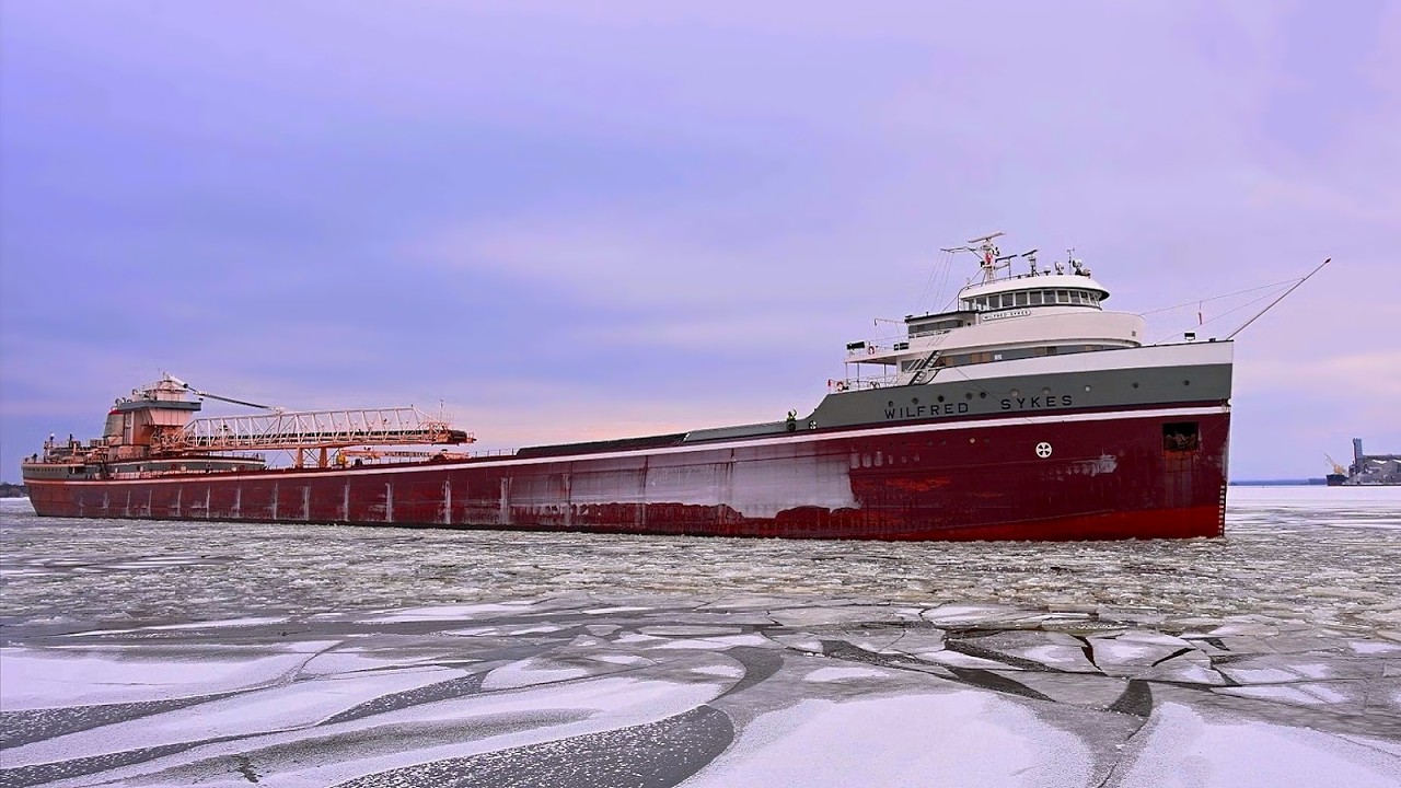 Wilfred Sykes - Grinding Through the Duluth Harbor Ice
