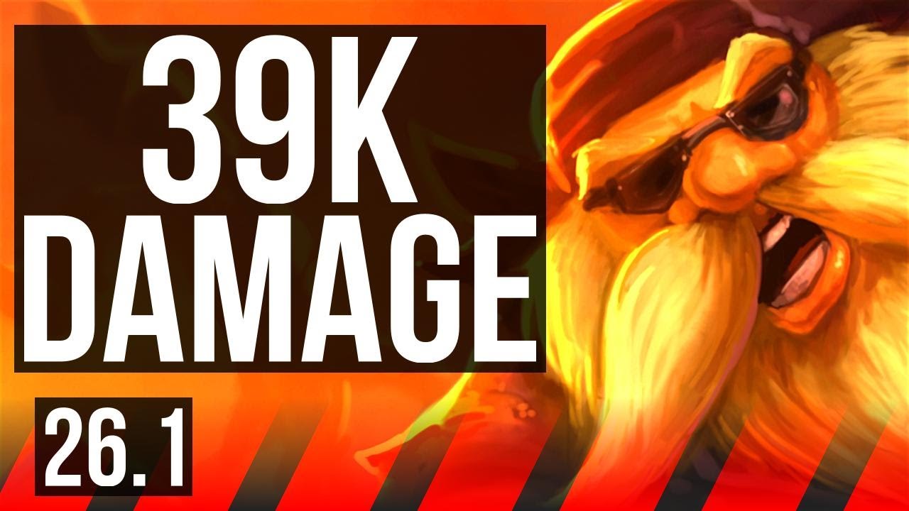 GRAGAS vs VOLIBEAR (TOP) | Good KDA: 14/1/3, 39K damage | EUW Diamond | 26.1