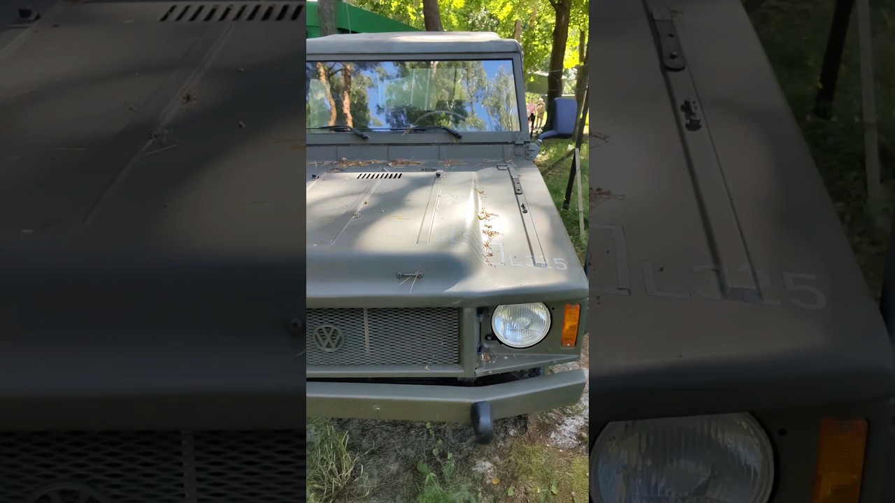 VW typ 183 iltis 4x4 Bombardier #bundeswehr #vehicles #army #military #poland