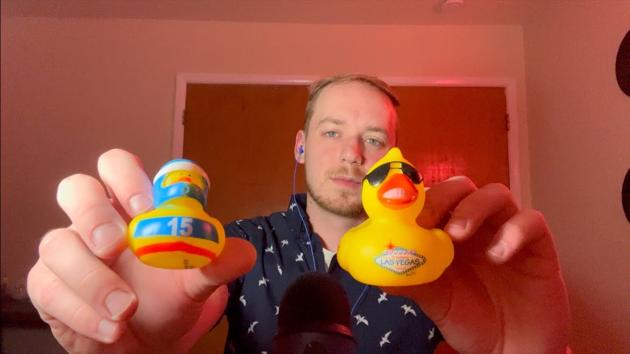 ASMR | Rubber Duck Collection | Tapping, Whispering, and Relaxing