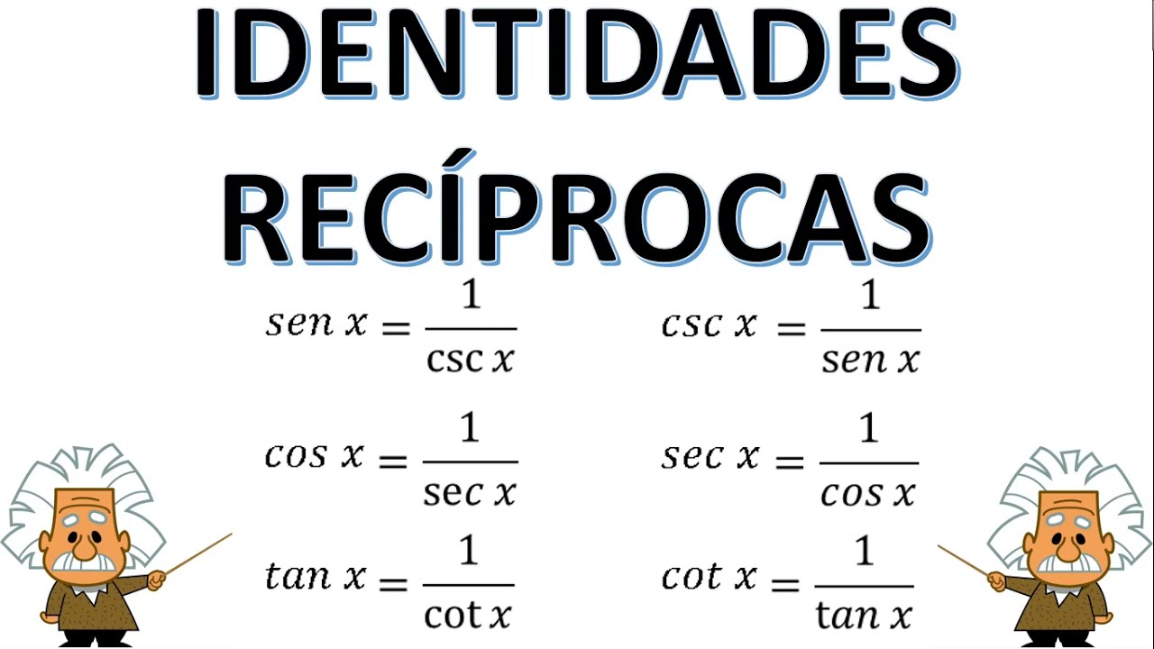 IDENTIDADES TRIGONOM&Eacute;TRICAS REC&Iacute;PROCAS