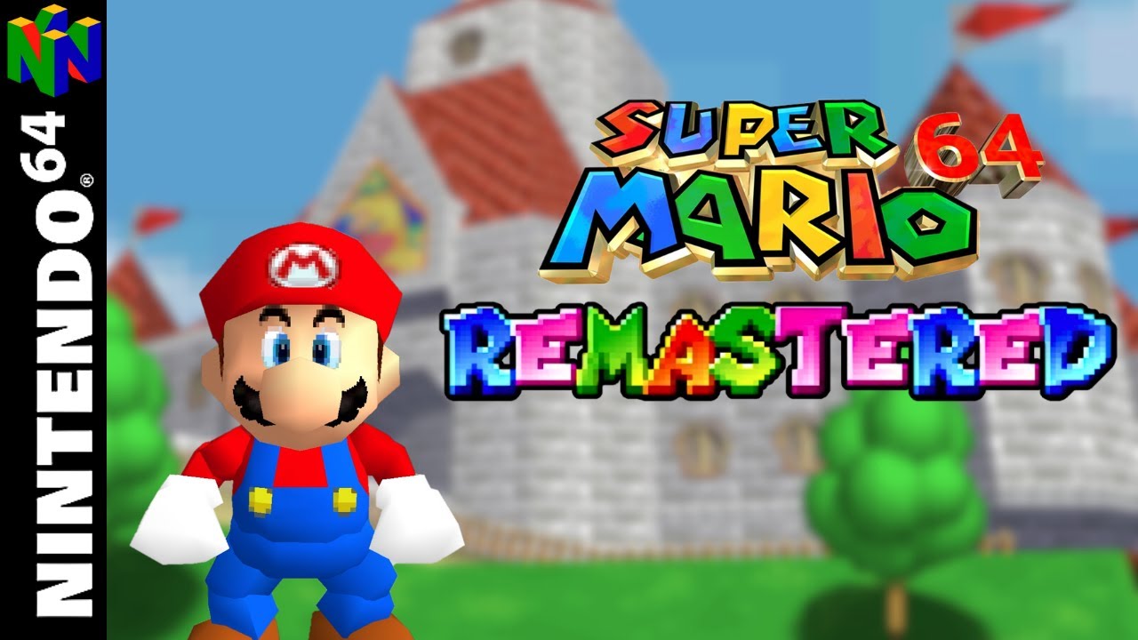 Super Mario 64 Remastered - Longplay | N64