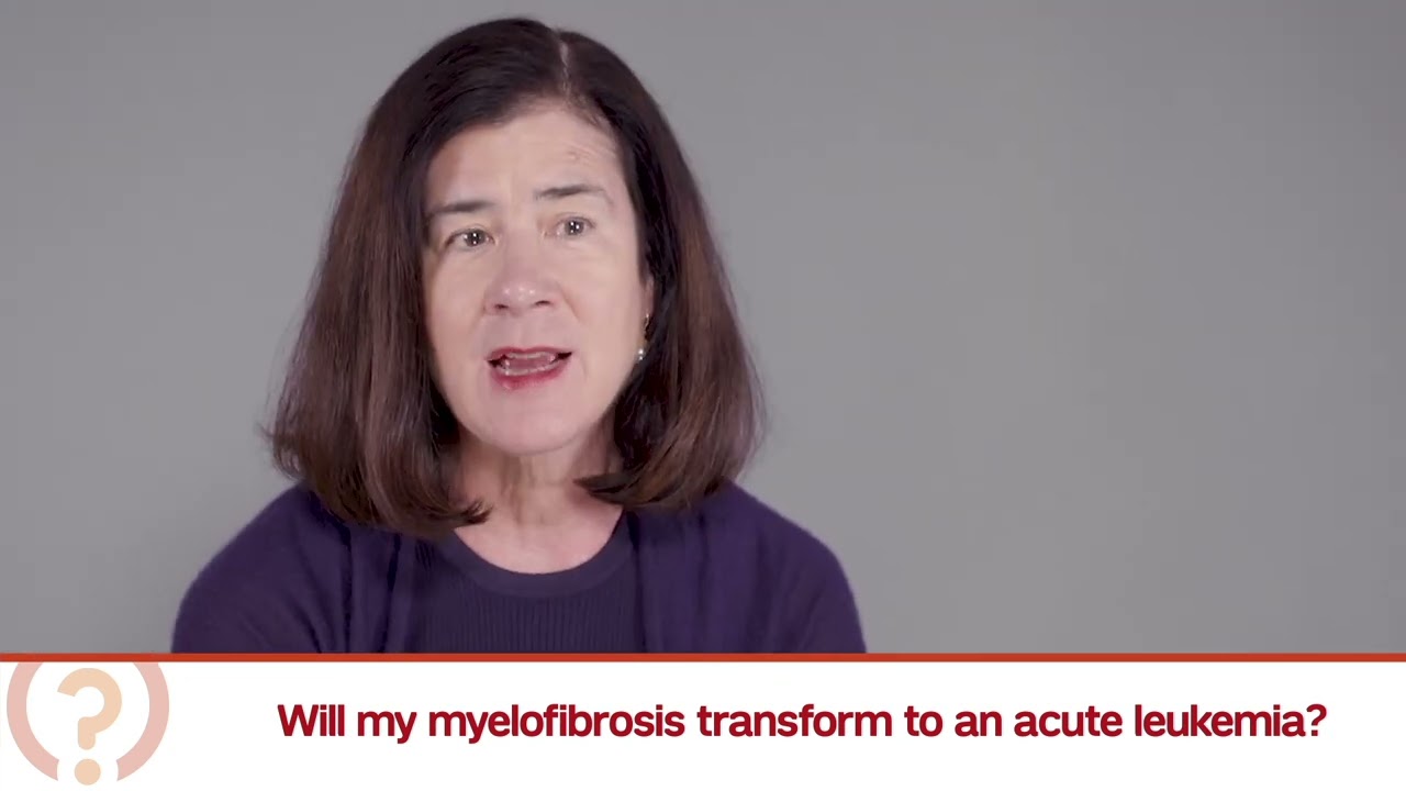 Will my myelofibrosis transform to an acute leukemia?