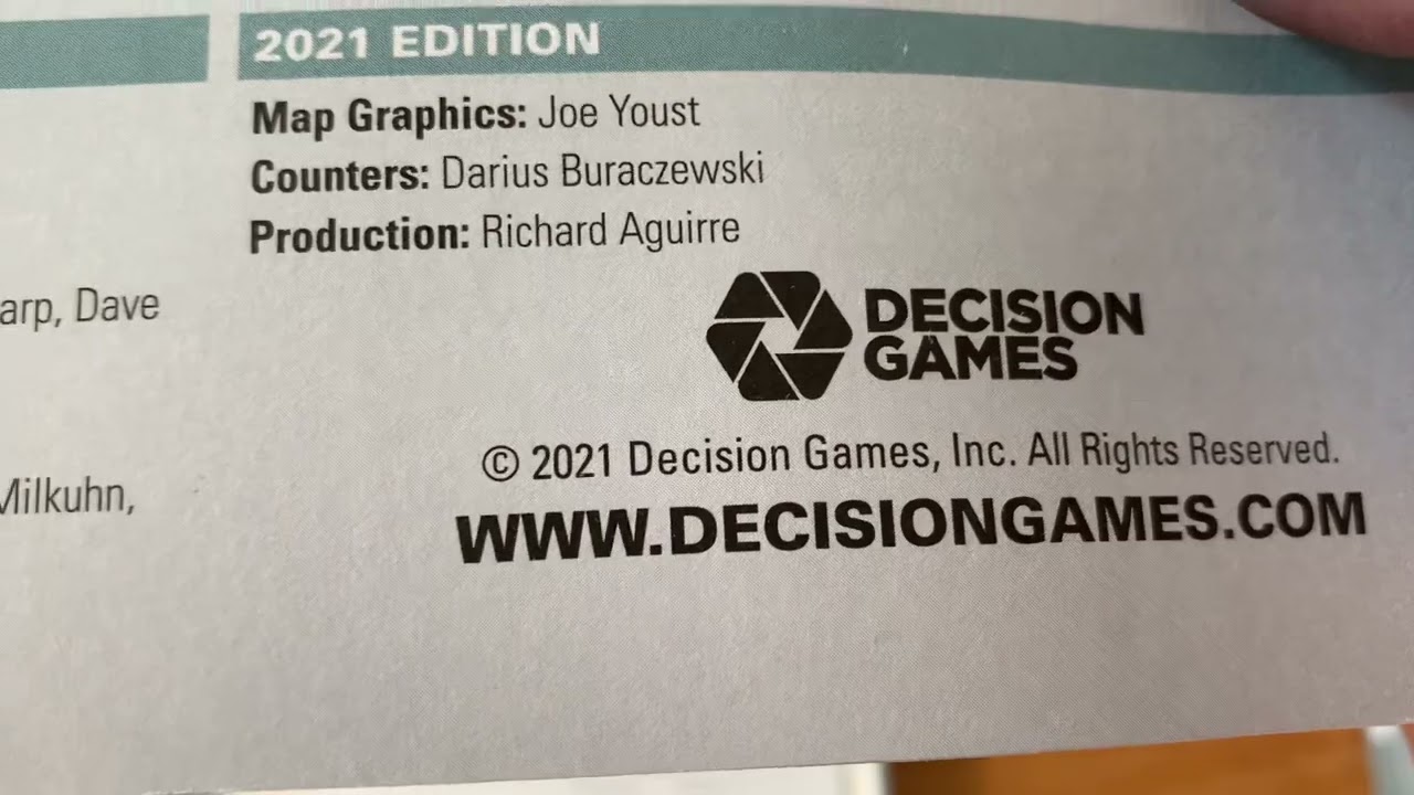 Unboxing decision games Bulge