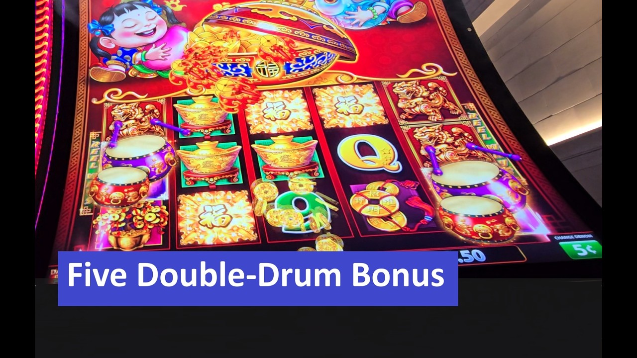Huge Win On Dancing Drums Tower Slot! Light & Wonder Game