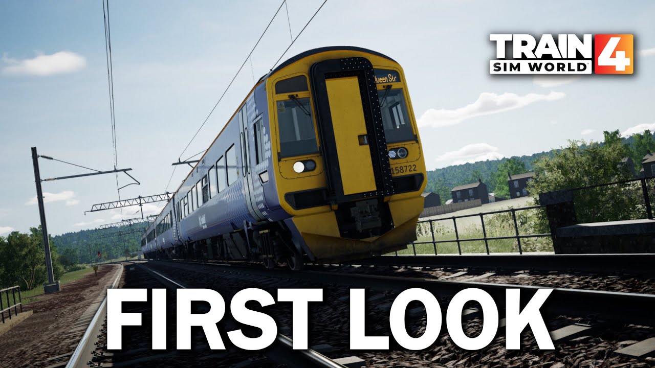 FIRST LOOK - Scotrail Class 158 - Train Sim World 4