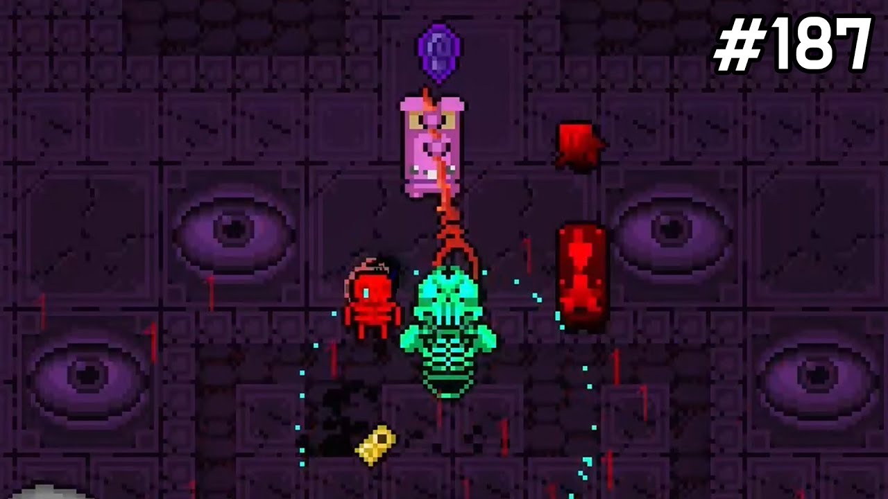 #187 두 갈래로 갈라진 길다란 창이 리치의 골반뼈 사이를 탐했다 [익스팬드 더 건전 Expand the Gungeon]