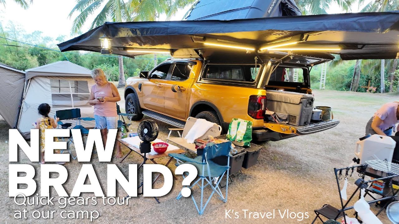 Quick Gears tour at our camp | Buhay Resort Cavite | Next-Gen Wildtrak | Car Camping