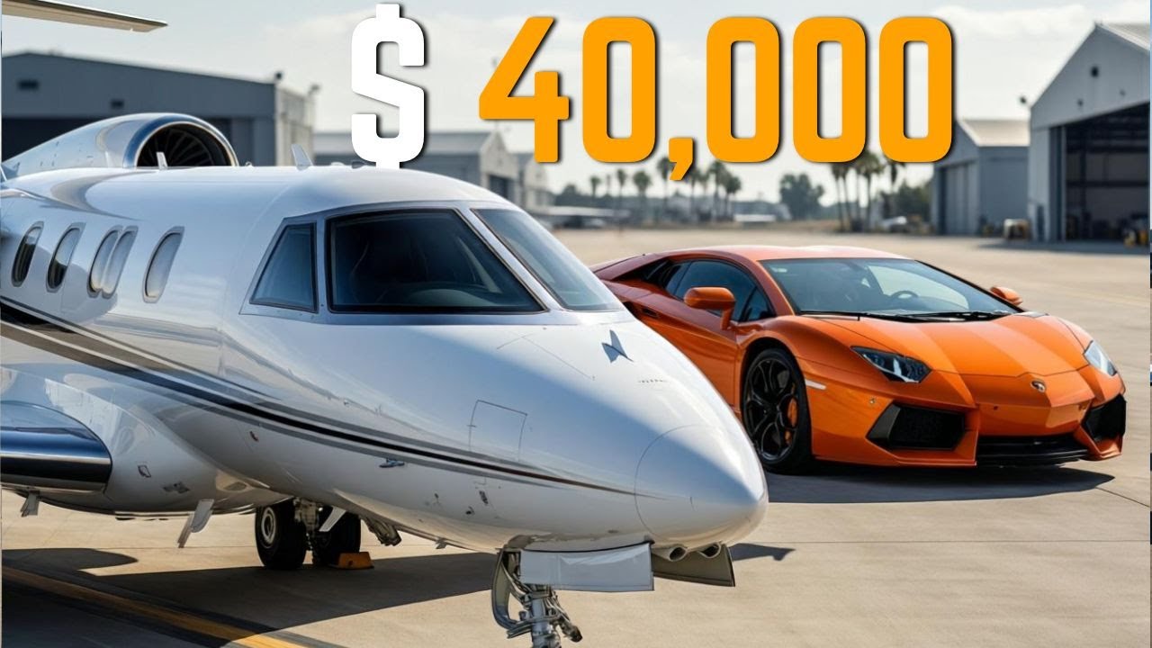Top 10 Private Jets That Cost Less Than a Lamborghini