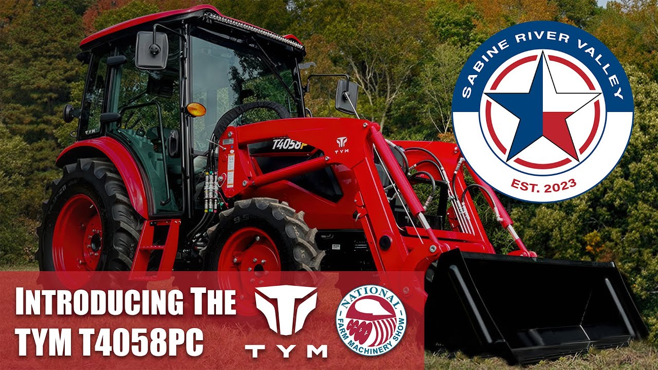 Introducing The New TYM T4058PC Tractor At The 2025 National Farm Machinery Show