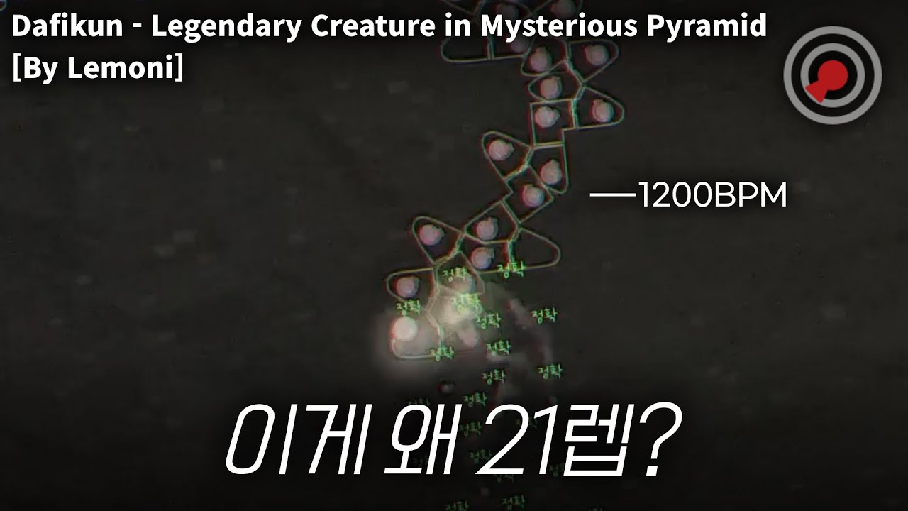 가장 쉬운 21렙 [ ADOFAI 커스텀 클리어 ]