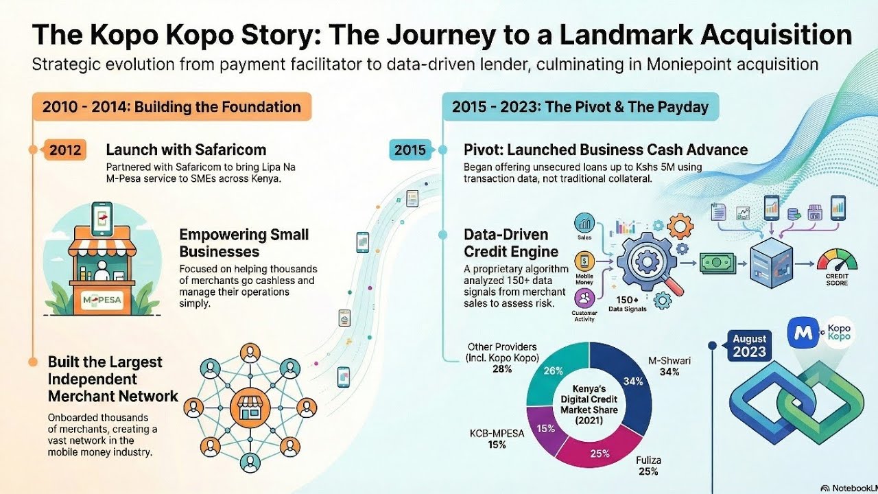Kopo Kopo Explained: Embedded Finance in the Shadow of M-Pesa | Why Moniepoint Acquired it
