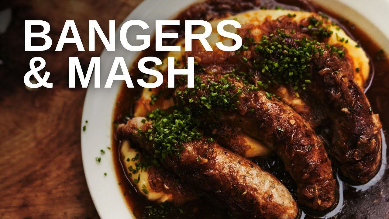 THE BEST Bangers & Mash with Onion Gravy EVER | By Thomas Straker