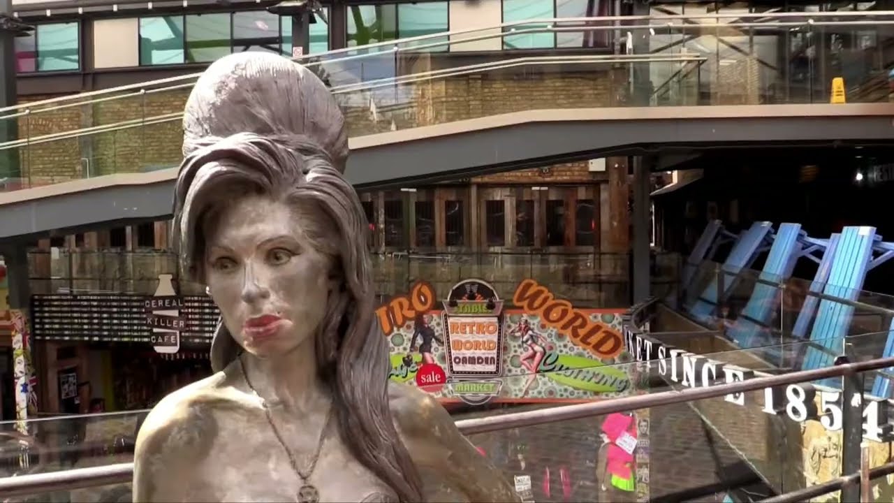 Amy Winehouse - various places in Camden.