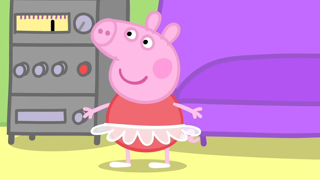 Pepa Prase 🩰 | Učna ura baleta | Peppa Prase Polne Epizode