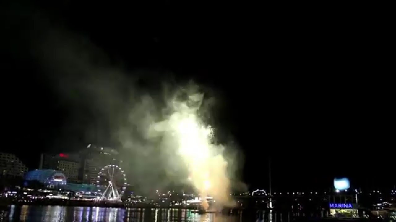 Sydney Darling Harbour Fireworks - January 9, 2016