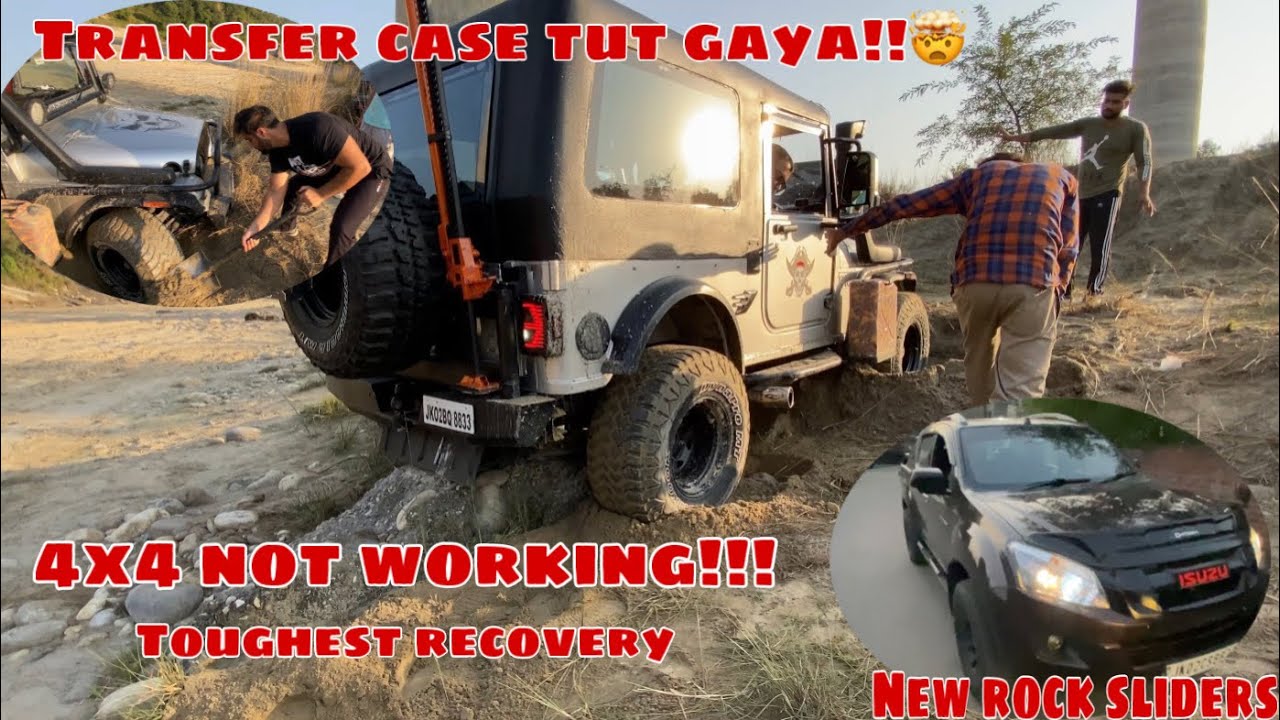 TOUGHEST RECOVERY EVER | HEAVY DAMAGE TO THAR | OFF-ROAD FAIL | 4X4 NOT WORKING @SmallTownRider4x4