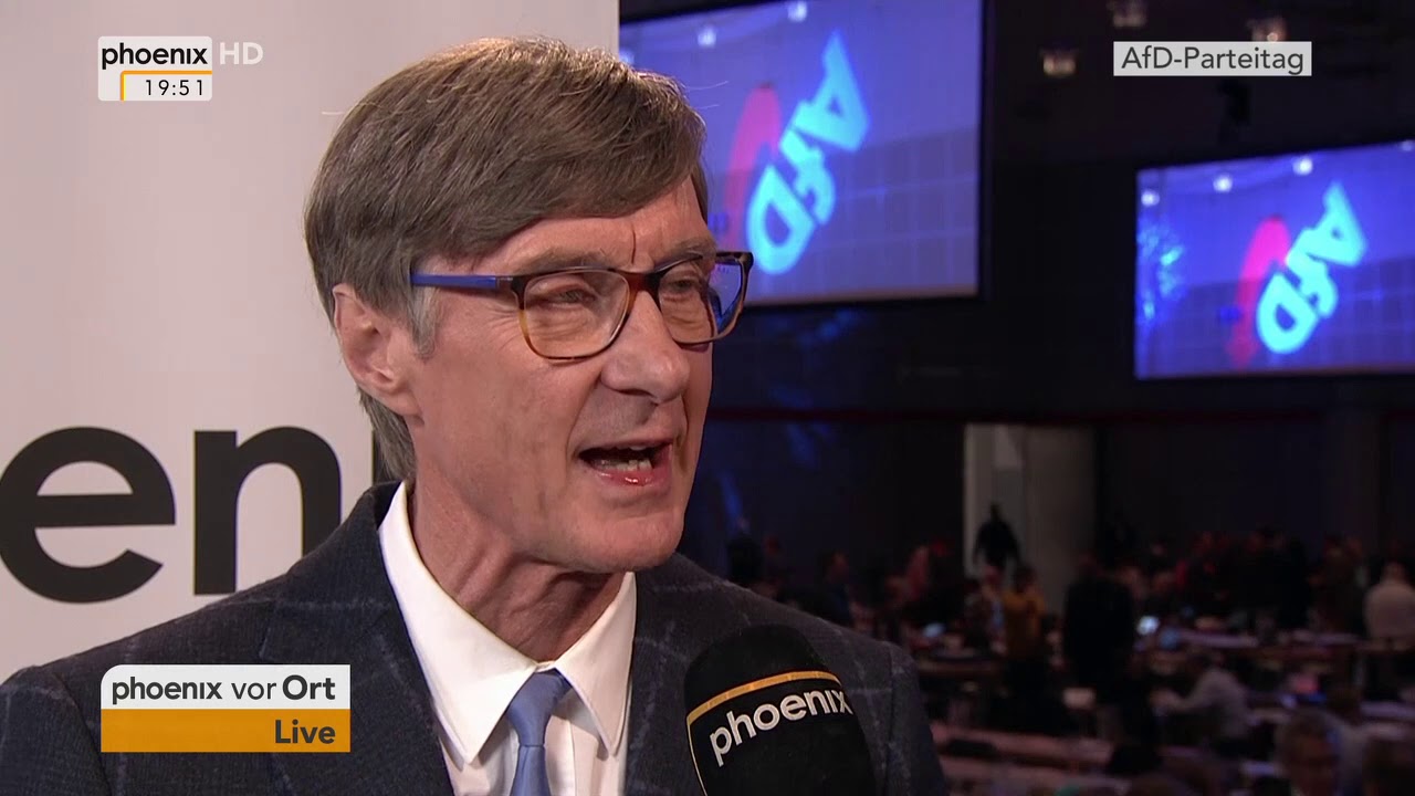 Prof. Lothar Probst im Interview beim AfD-Parteitag am 02.12.2017