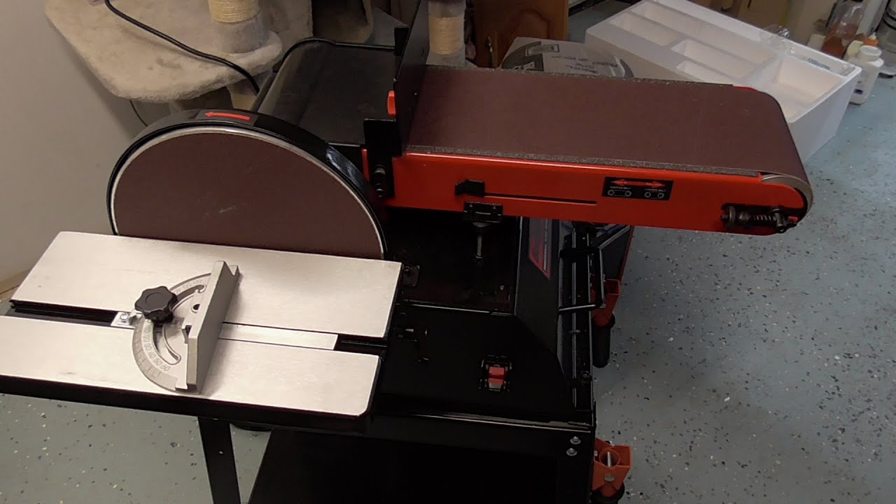 Bucktool 10 in by 6 in x 48 in sander