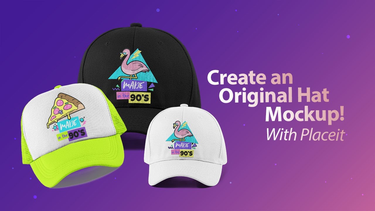 Create an Original Hat Mockup
