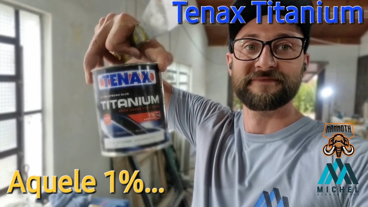 Tenax Titanium. Aquele 1%... Aprenda a manipulação desta cola vinylester